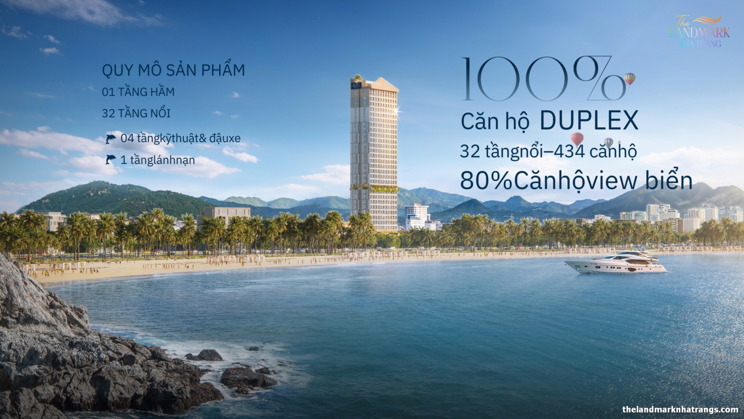 Mặt Bằng Thiết Kế The Landmark Nha Trang 